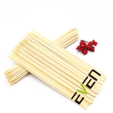 Meilleures ventes de longs bâtonnets séchés naturels jetables brochettes de barbecue en bambou